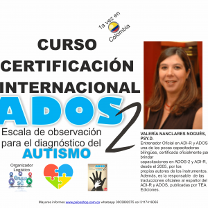 Curso certificación internacional ados 2